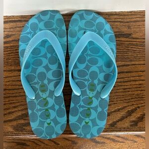 Coach Flip Flops